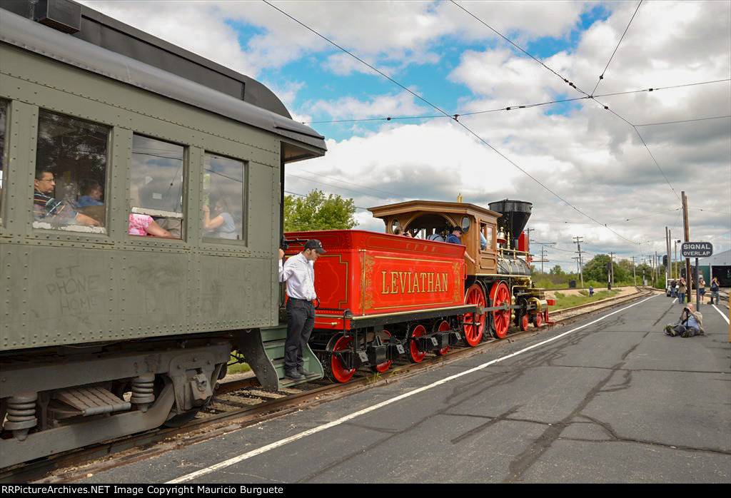 CPRR Leviathan Steam Locomotive